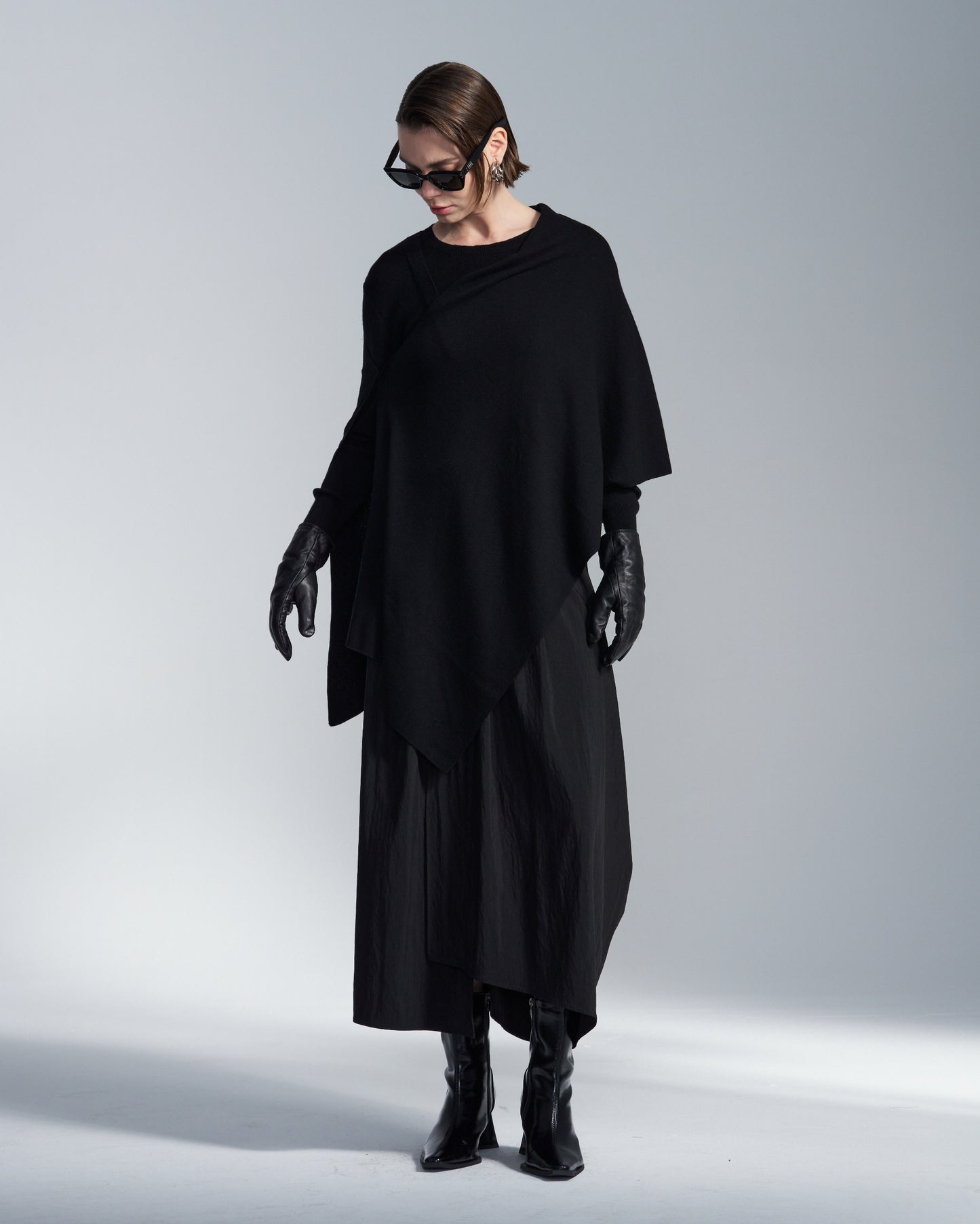 HARRISON WONG / Wool Knit Cape