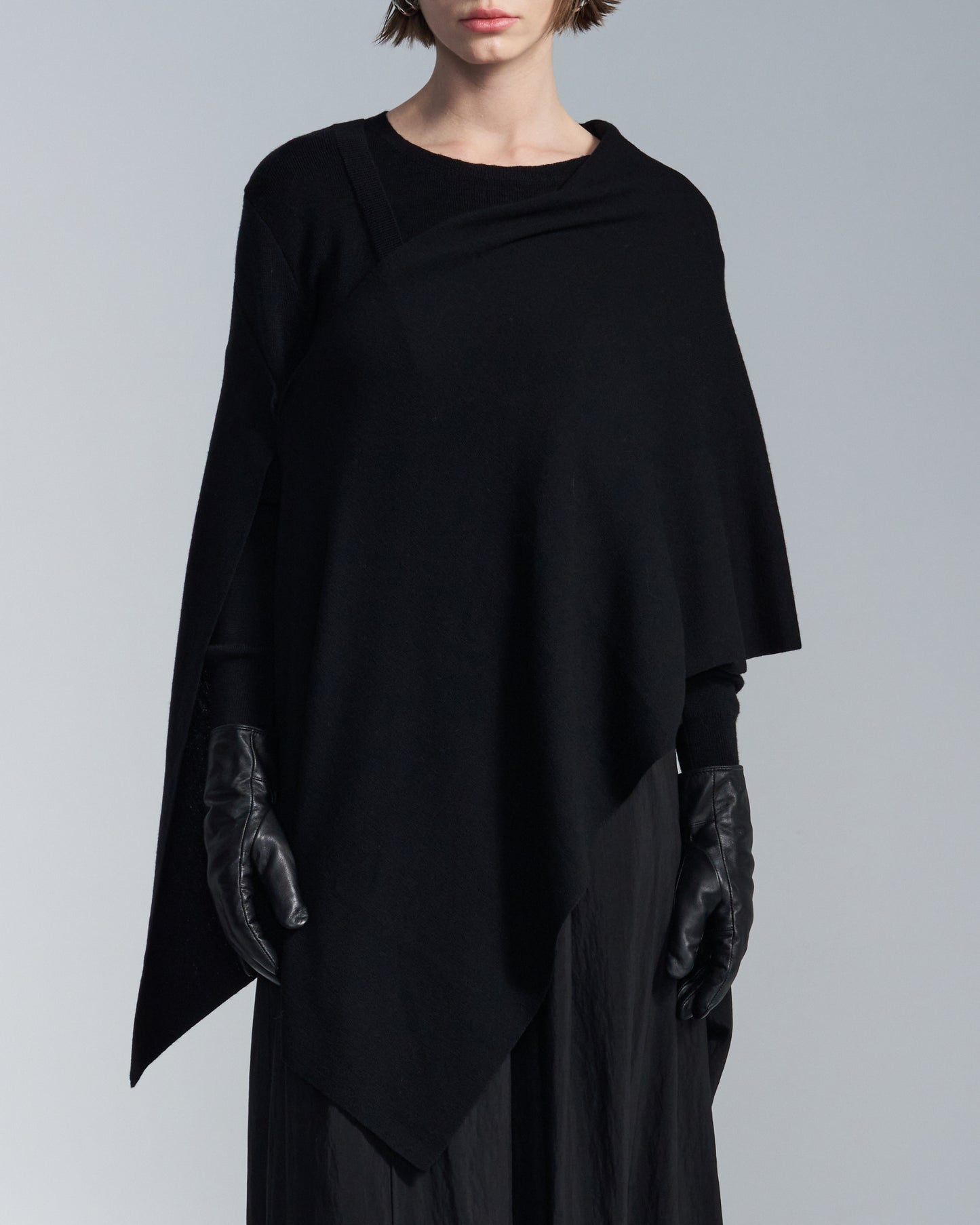 HARRISON WONG / Wool Knit Cape