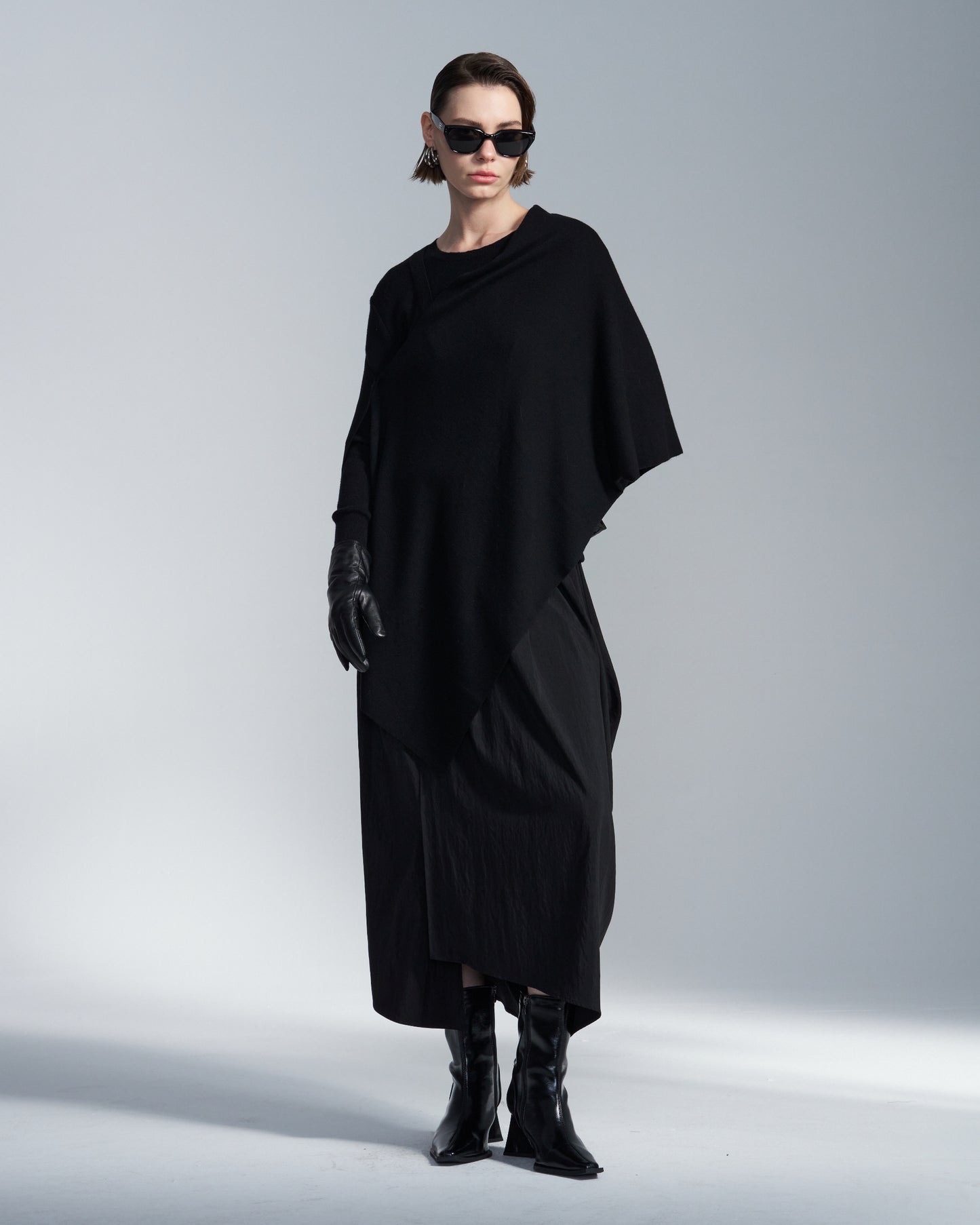 HARRISON WONG / Wool Knit Cape