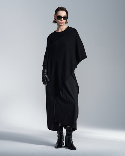 HARRISON WONG / Wool Knit Cape