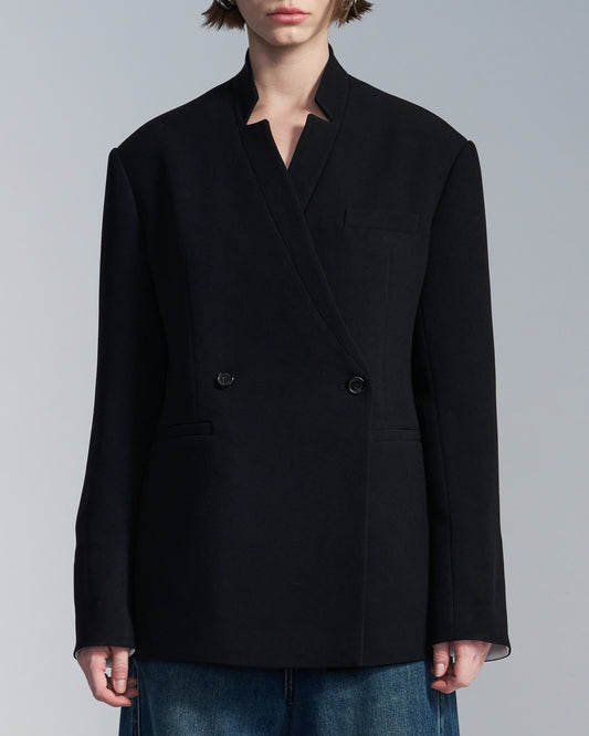 HARRISON WONG / BD Blazer With White Cuff Lining