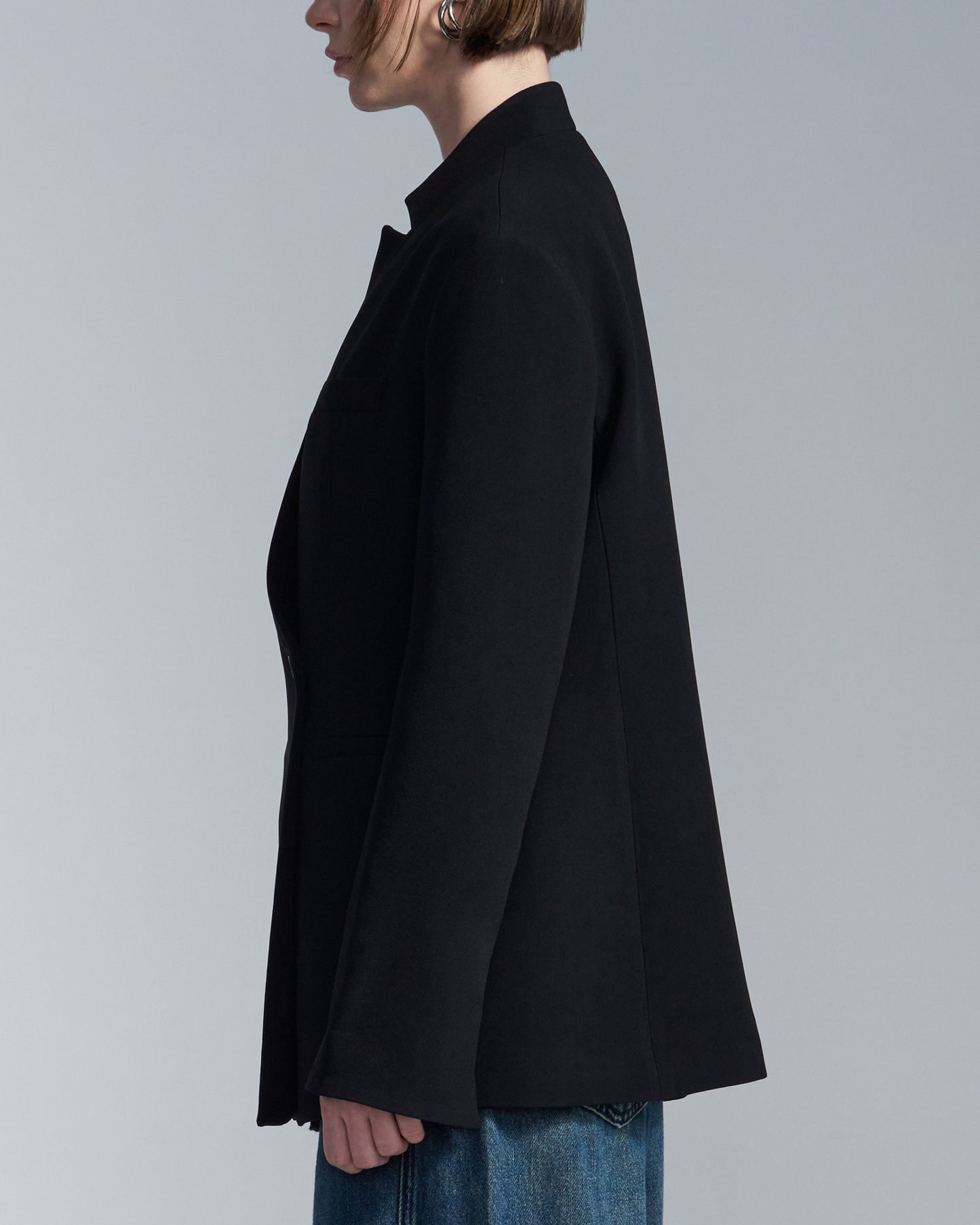 HARRISON WONG / BD Blazer With White Cuff Lining