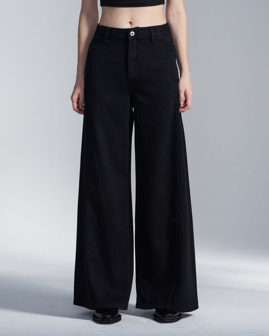 HARRISON WONG / Flare Leg Cotton Pants