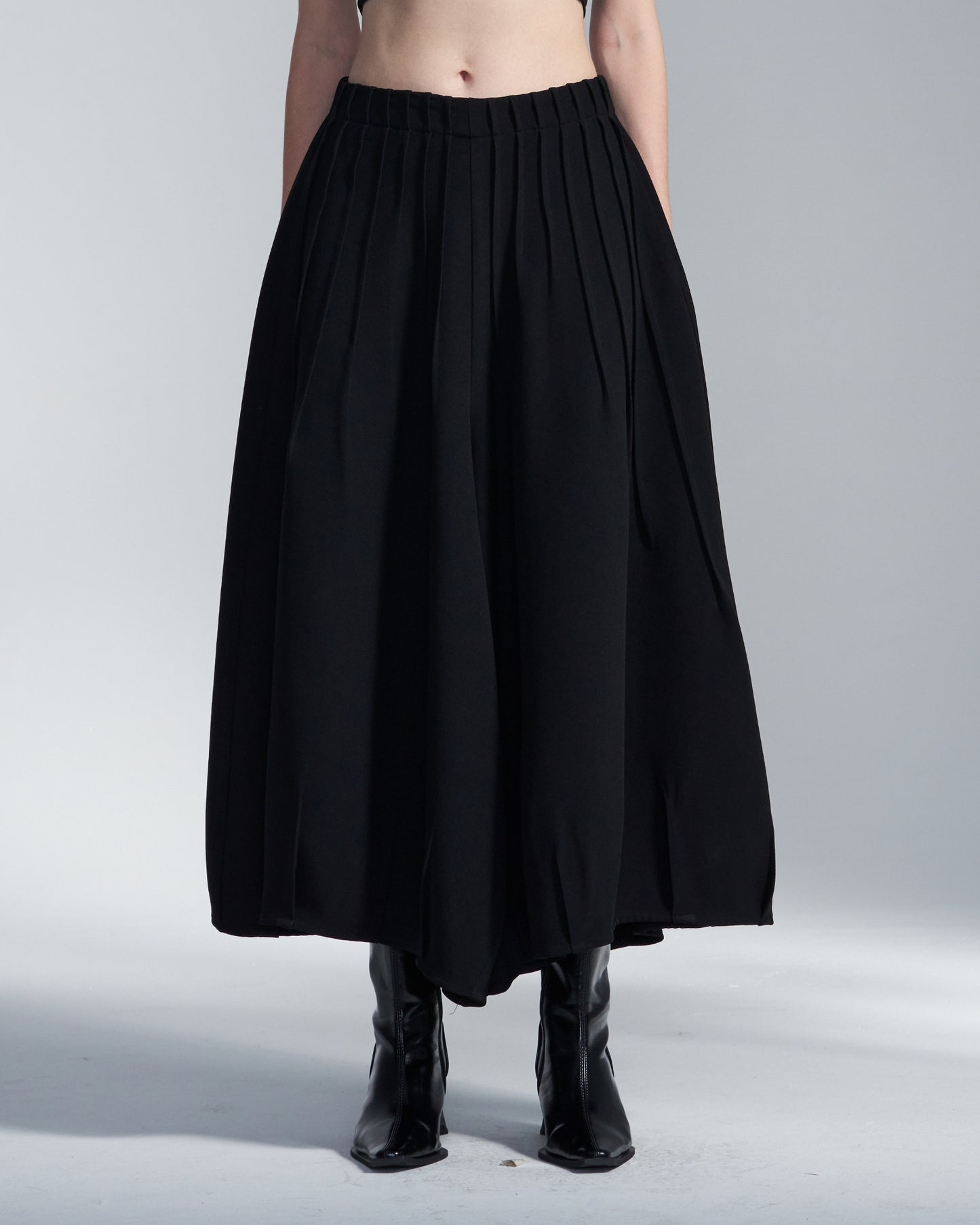 HARRISON WONG / Acetate Balloon Pants With Pleats