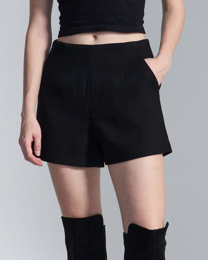 HARRISON WONG / Wool Blend Shorts