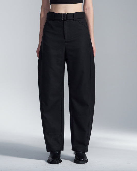 HARRISON WONG / Curvy Leg Wool Pants