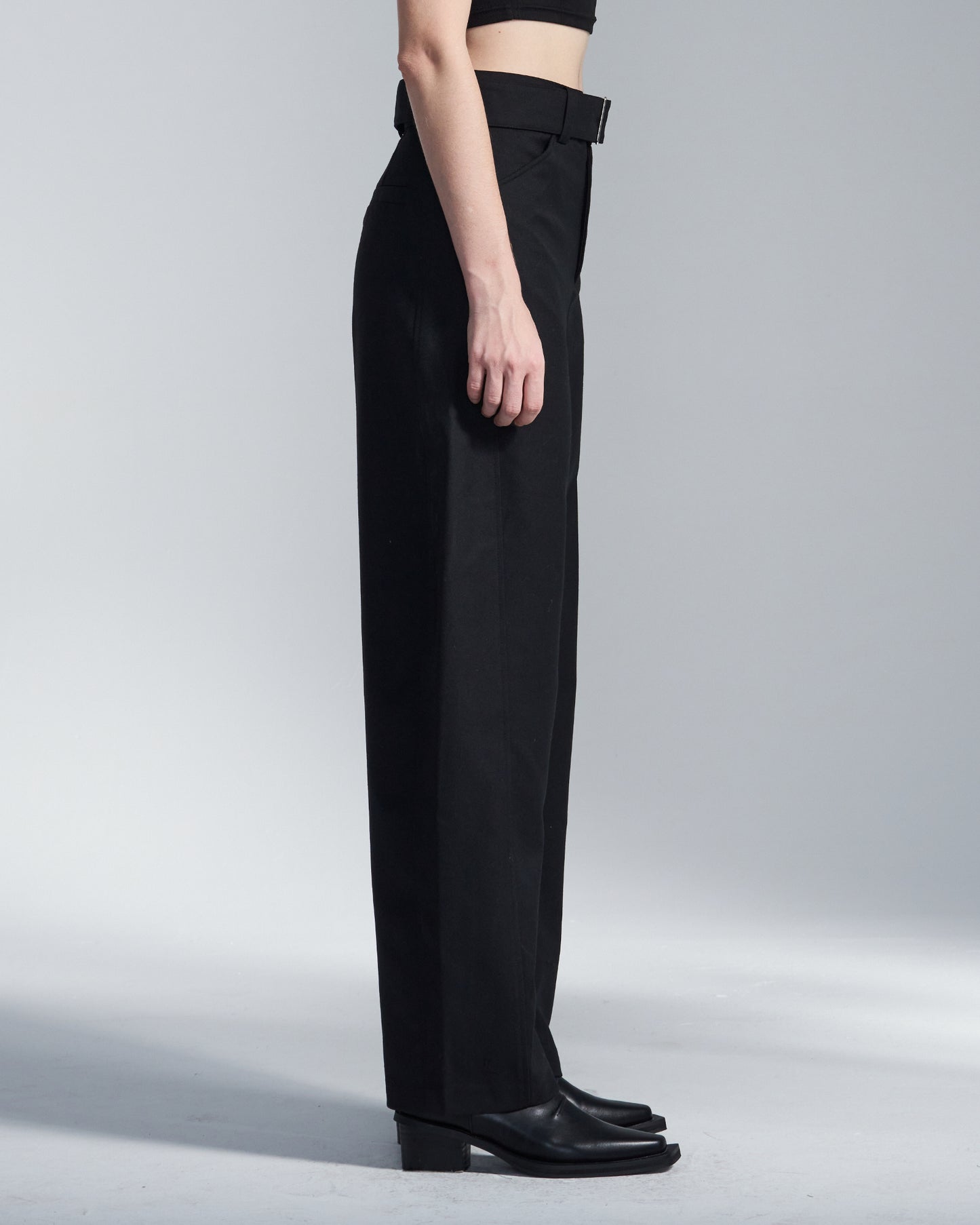 HARRISON WONG / Curvy Leg Wool Pants