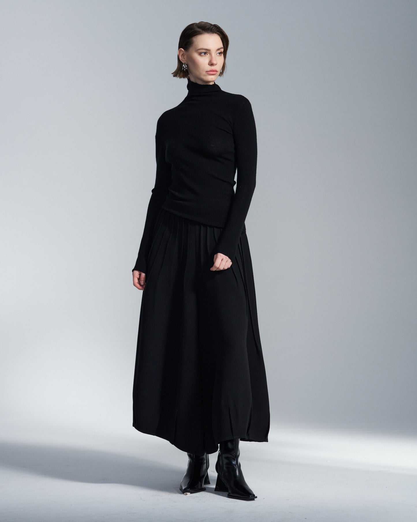 HARRISON WONG / Acetate Balloon Pants With Pleats