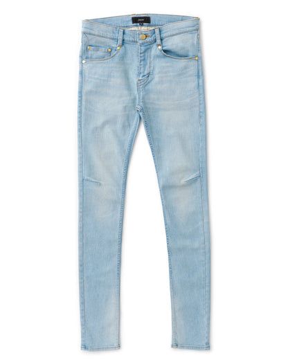 ys Yuji SUGENO / USED Hybrid Denim Skinny Pants - FADE