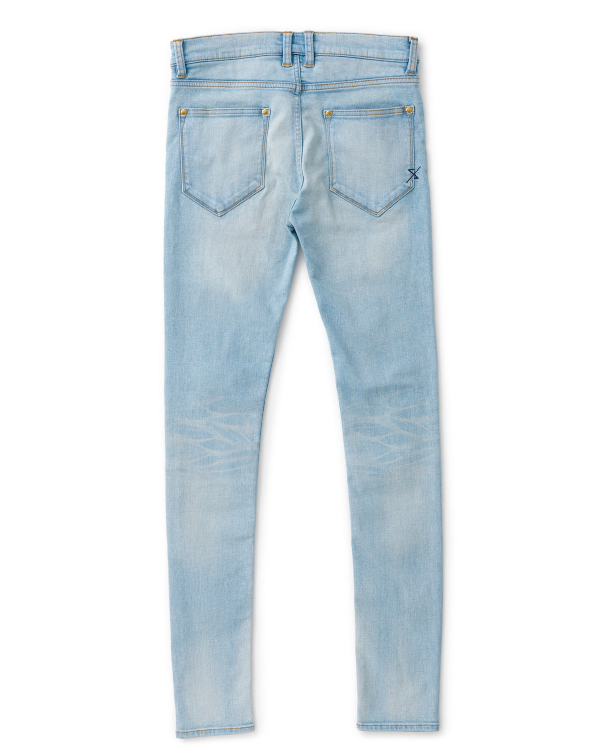 ys Yuji SUGENO / USED Hybrid Denim Skinny Pants - FADE