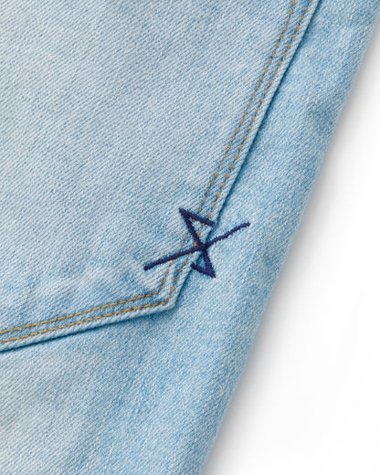 ys Yuji SUGENO / USED Hybrid Denim Skinny Pants - FADE