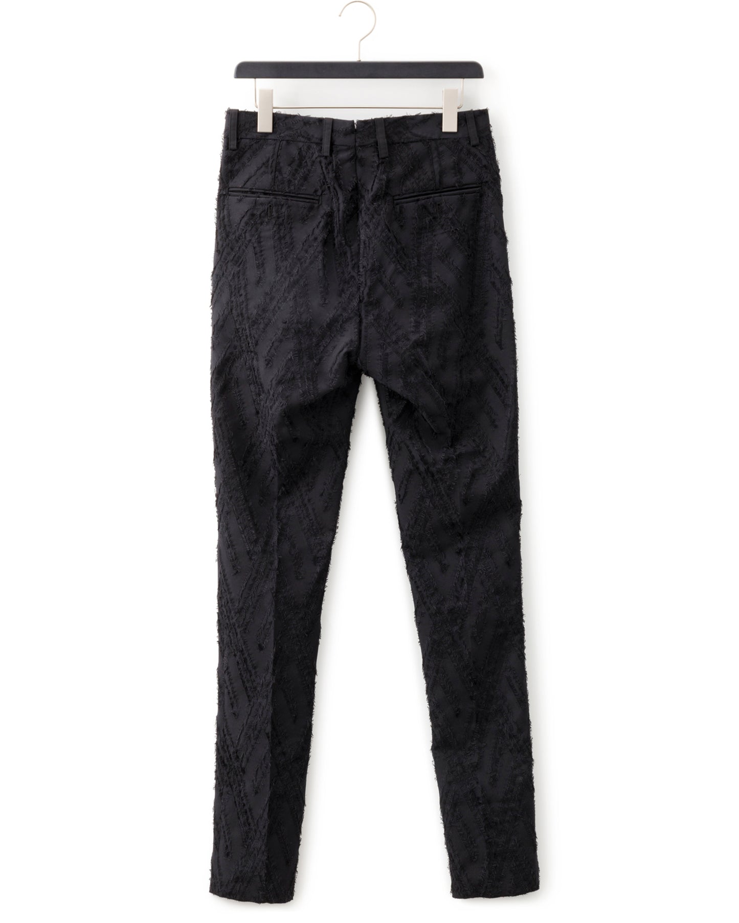 ys Yuji SUGENO / Cut Jacquard Semi-Sarrouel Trousers