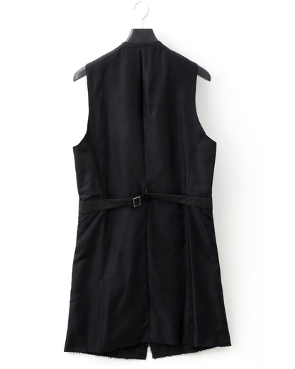 ys Yuji SUGENO / Cut Jacquard Double Long Vest