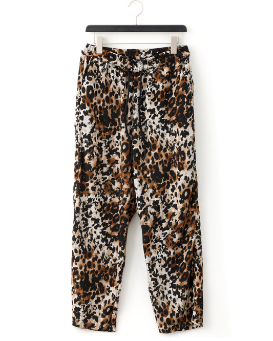 ADULT by YUJISUGENO / Leopard Pattern Sarrouel Wide Pants