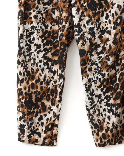 ADULT by YUJISUGENO / Leopard Pattern Sarrouel Wide Pants