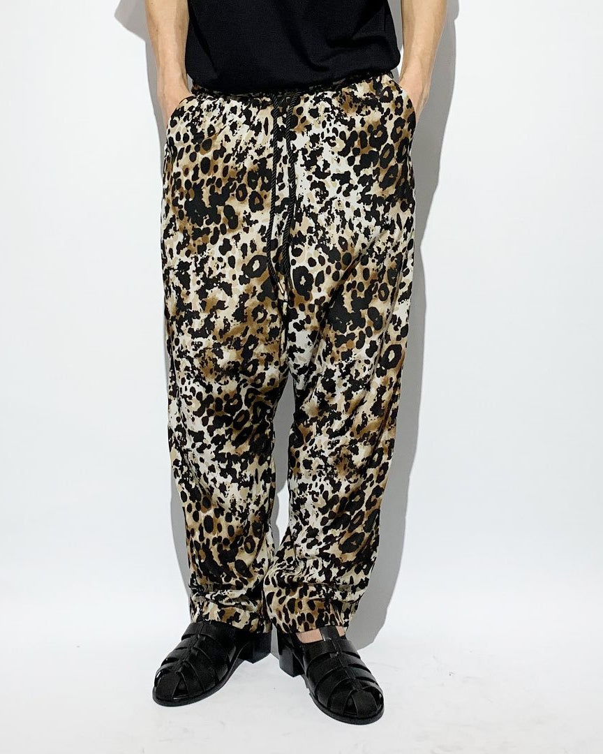 ADULT by YUJISUGENO / Leopard Pattern Sarrouel Wide Pants