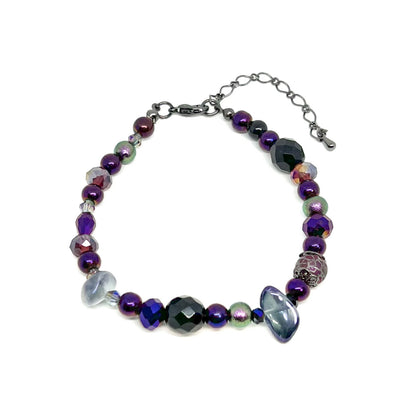 Ranunculus / "Neo" Bracelet + Crystal