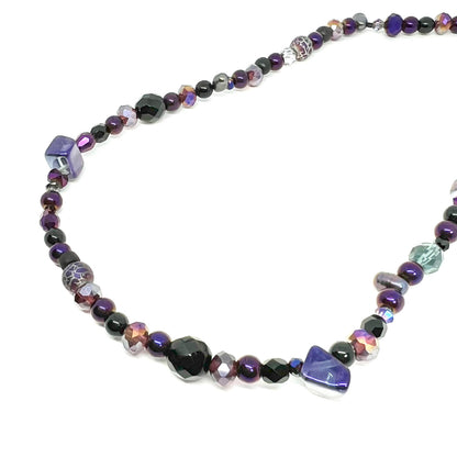 Ranunculus / "Neo" Necklace + Crystal