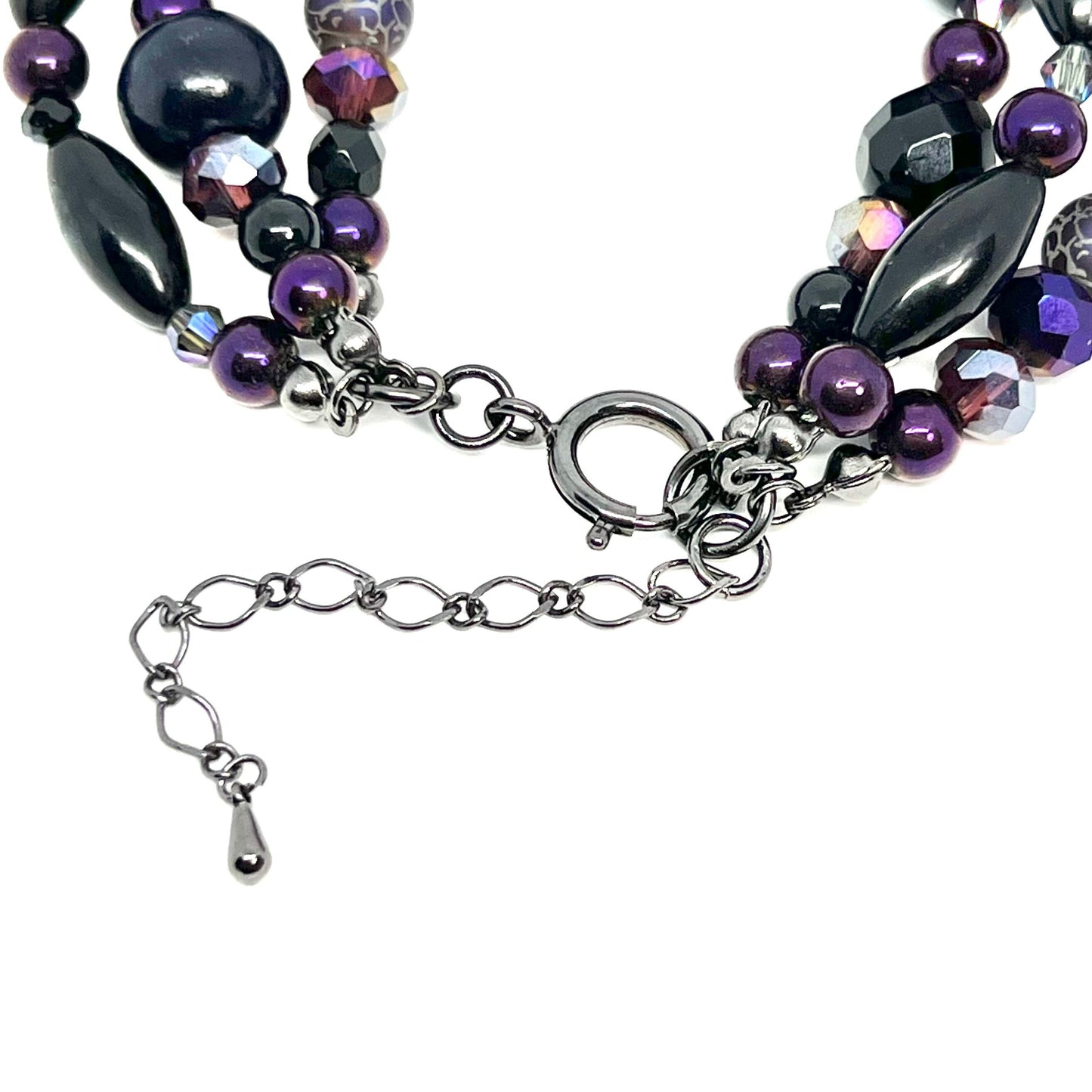Ranunculus / "Neo" 3 Bracelet + Crystal