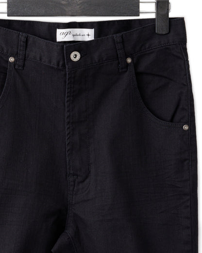 agr / Sarrouel Denim PT - Black