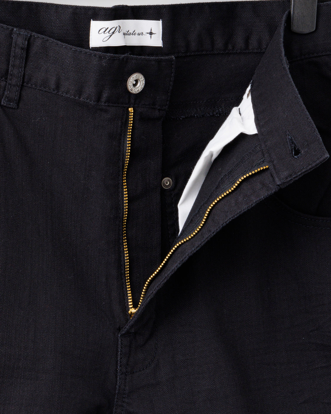 agr / Sarrouel Denim PT - Black