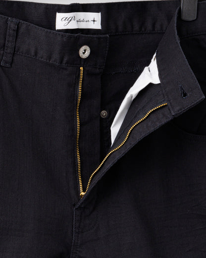 agr / Sarrouel Denim PT - Black