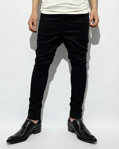 agr / Sarrouel Denim PT - Black