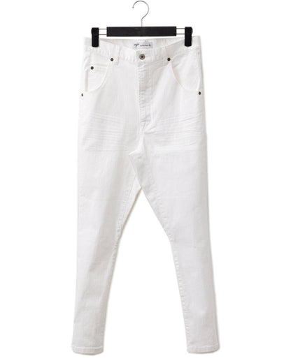 agr / Sarrouel Denim PT - White