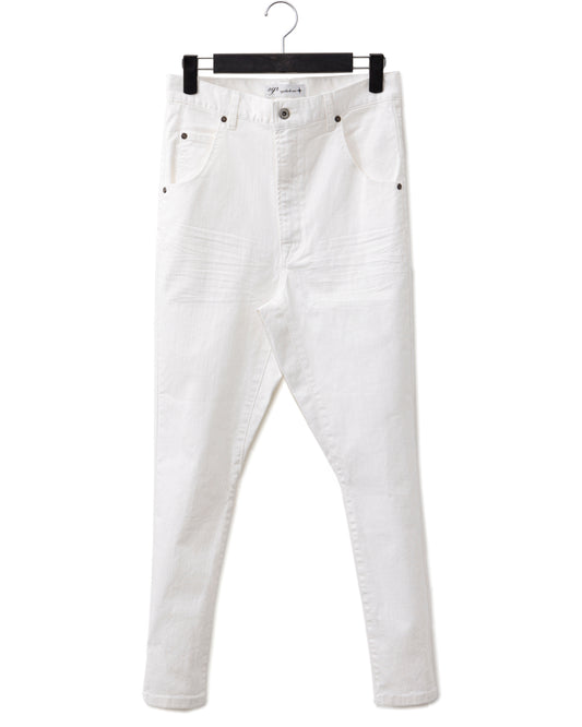 agr / Sarrouel Denim PT - White