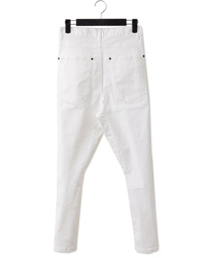 agr / Sarrouel Denim PT - White