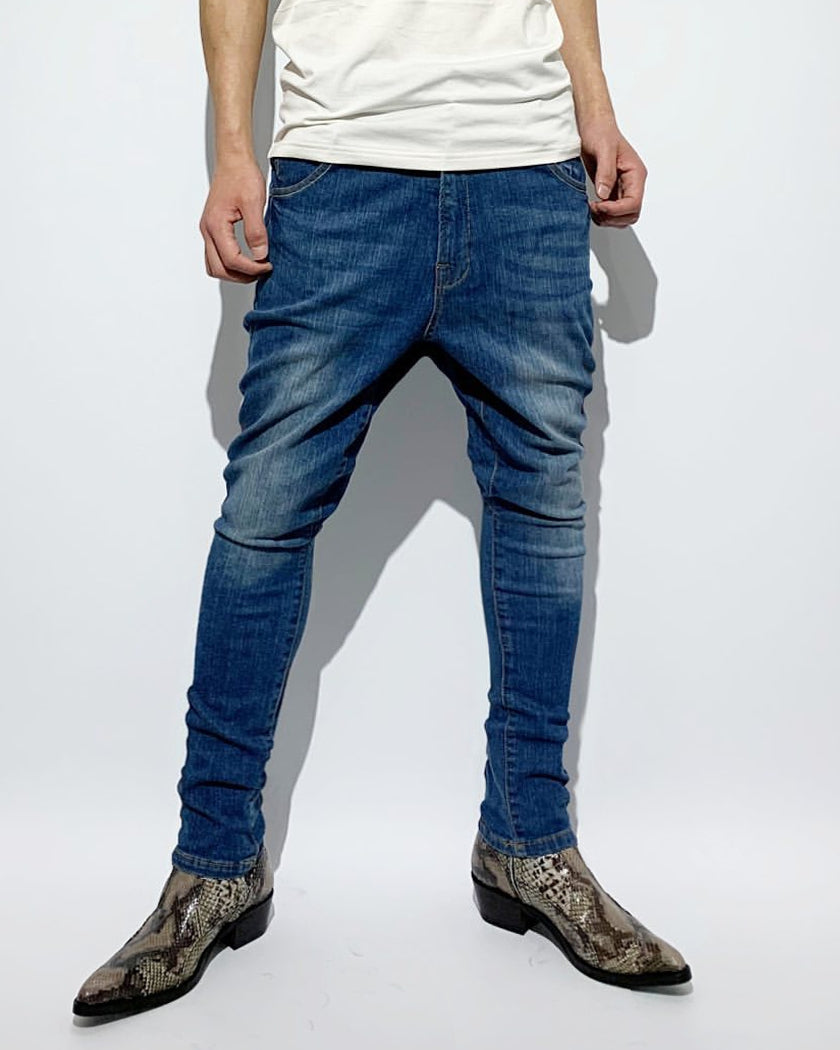 agr / Sarrouel Denim PT - Washed Indigo