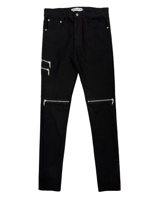 agr / Zip-Slit Skinny Denim PT
