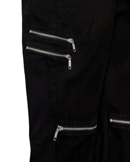 agr / Zip-Slit Skinny Denim PT