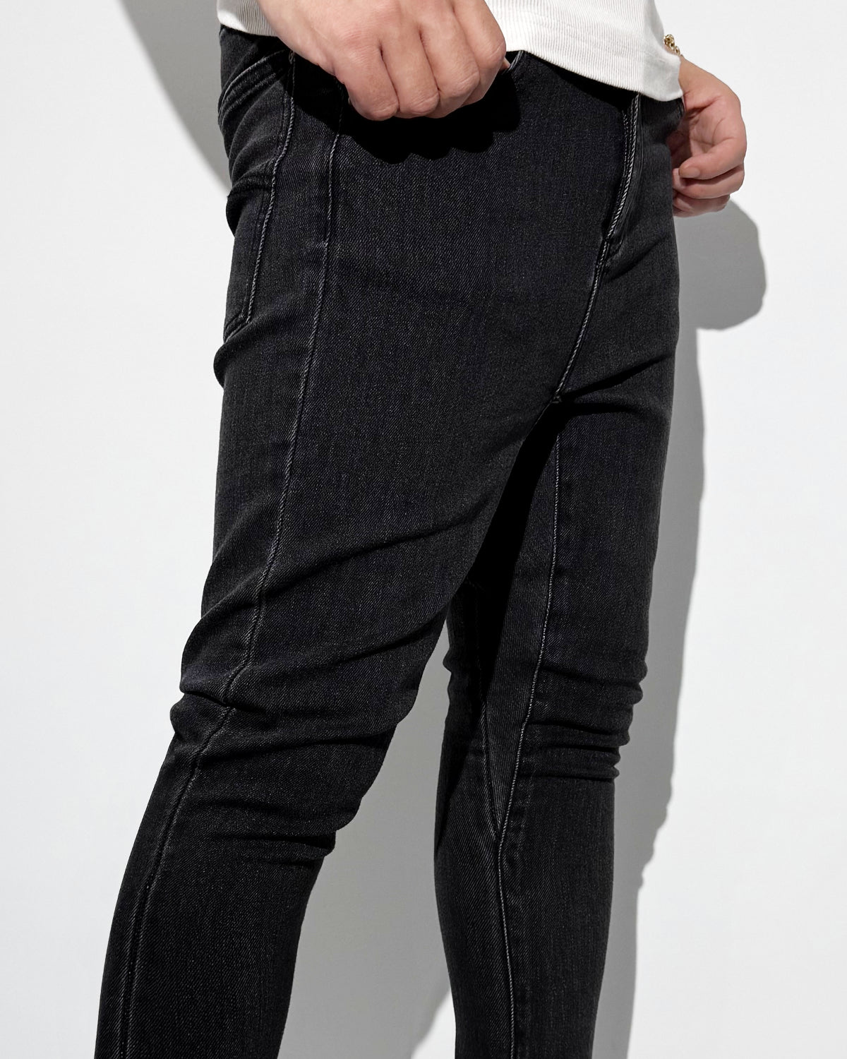 agr / Sarrouel Denim PT #2 - Washed Black
