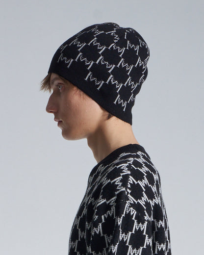 HARRISON WONG / Logo Monogram Wool Beanie