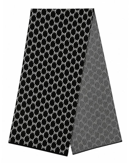 HARRISON WONG / Logo Monogram Wool Scarf