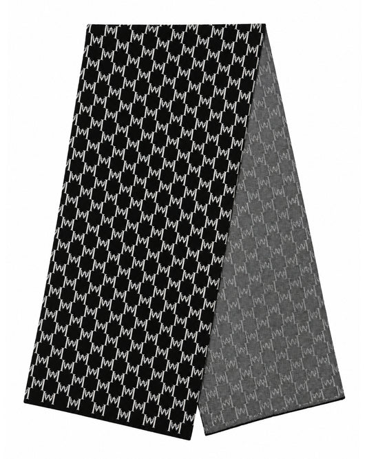 HARRISON WONG / Logo Monogram Wool Scarf