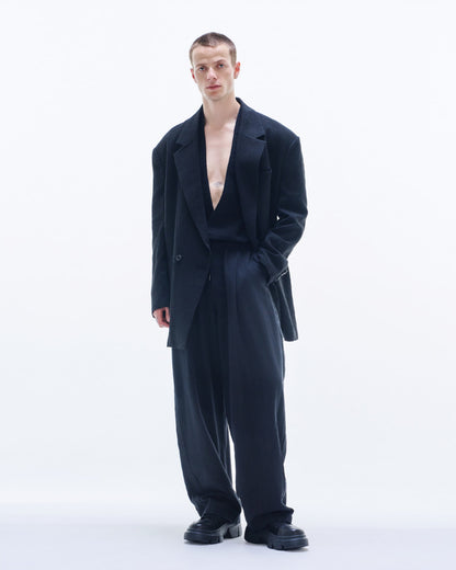 HARRISON WONG / Cotton Linen Baggy Pants
