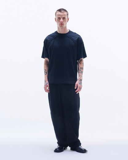 HARRISON WONG / Tee With Inside-Out Seam - Black