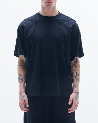 HARRISON WONG / Tee With Inside-Out Seam - Black