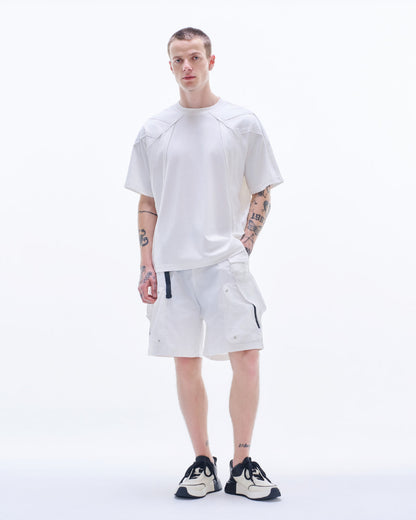 HARRISON WONG / Tee With Inside-Out Seam - White