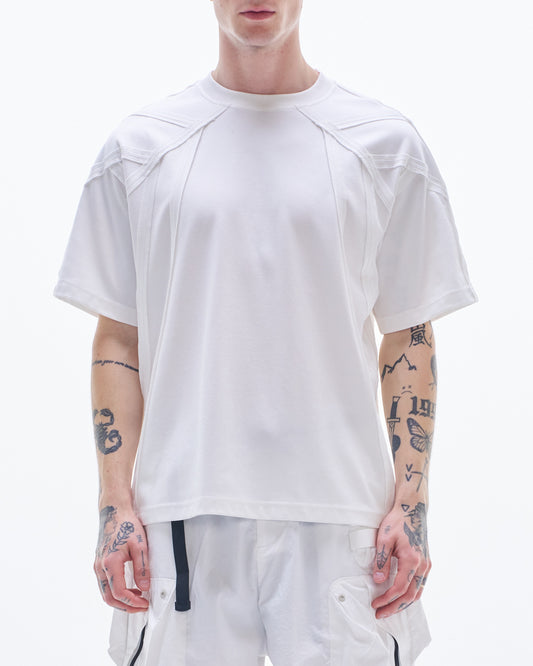 HARRISON WONG / Tee With Inside-Out Seam - White