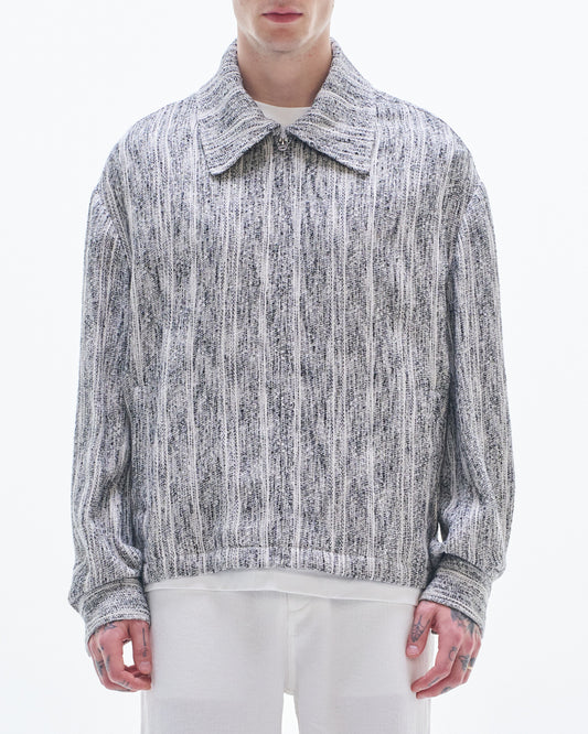 HARRISON WONG / Cotton Tweed Zipper Jacket