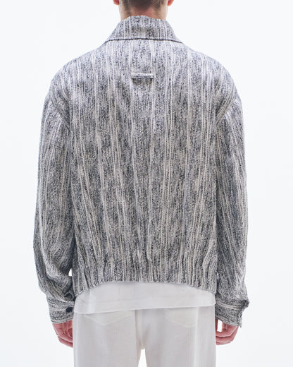 HARRISON WONG / Cotton Tweed Zipper Jacket