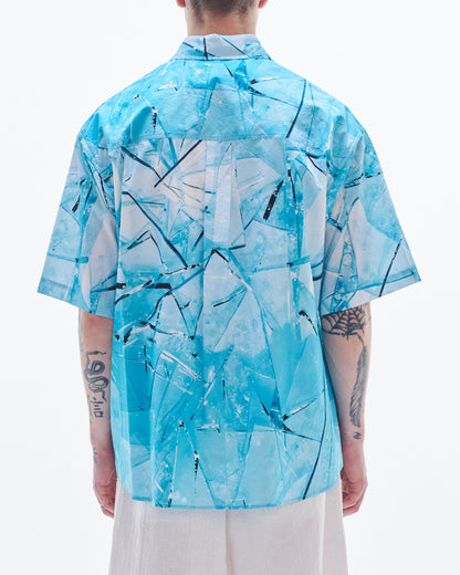 HARRISON WONG / Shirt With Glass Digital Print