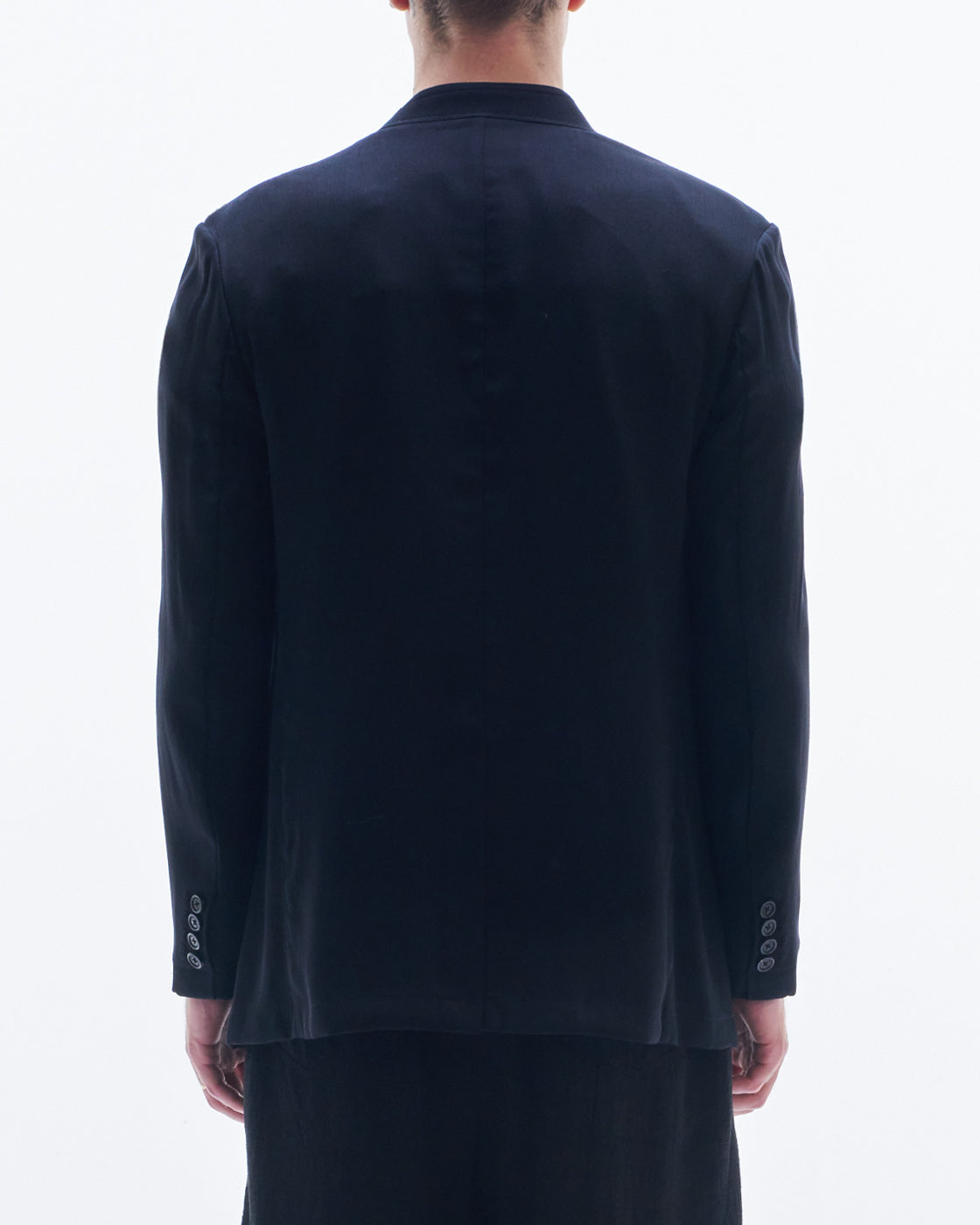 HARRISON WONG / No Collar Wool Blazer