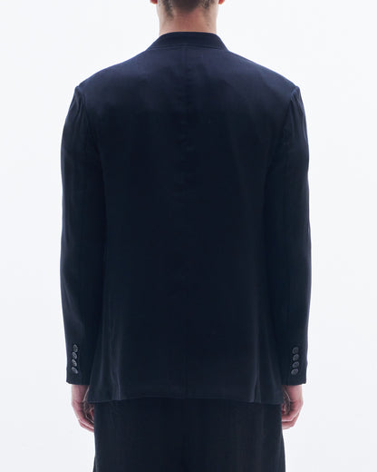 HARRISON WONG / No Collar Wool Blazer