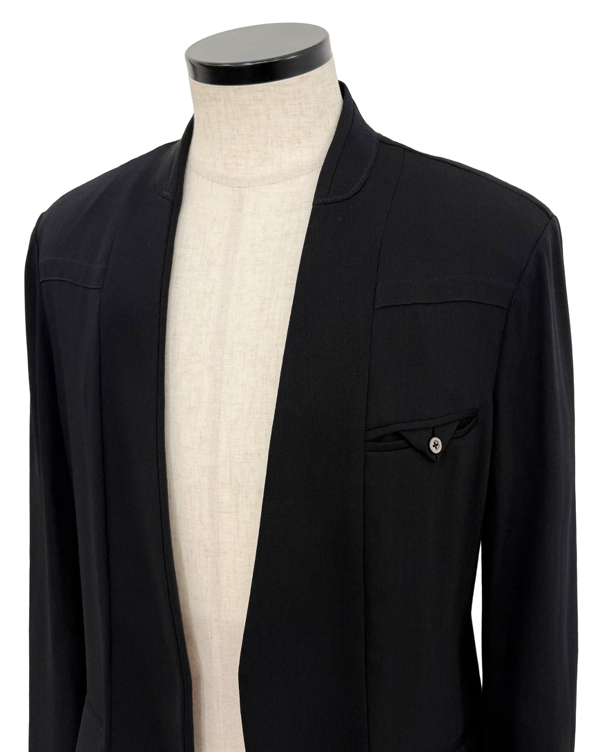HARRISON WONG / No Collar Wool Blazer