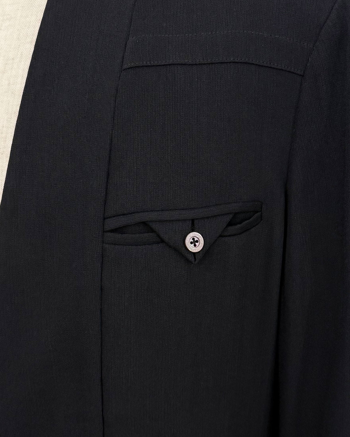 HARRISON WONG / No Collar Wool Blazer