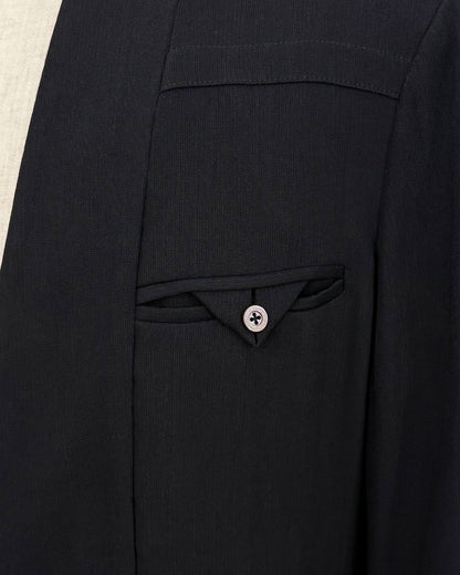 HARRISON WONG / No Collar Wool Blazer